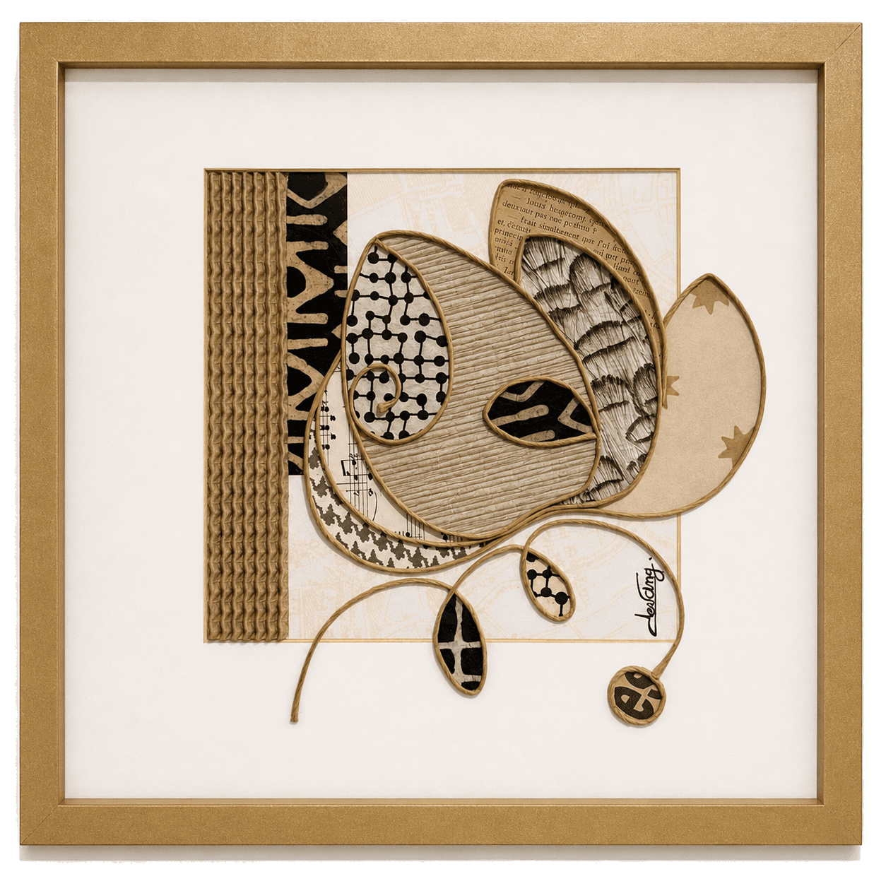 Golden wheat I par Daphné Destang